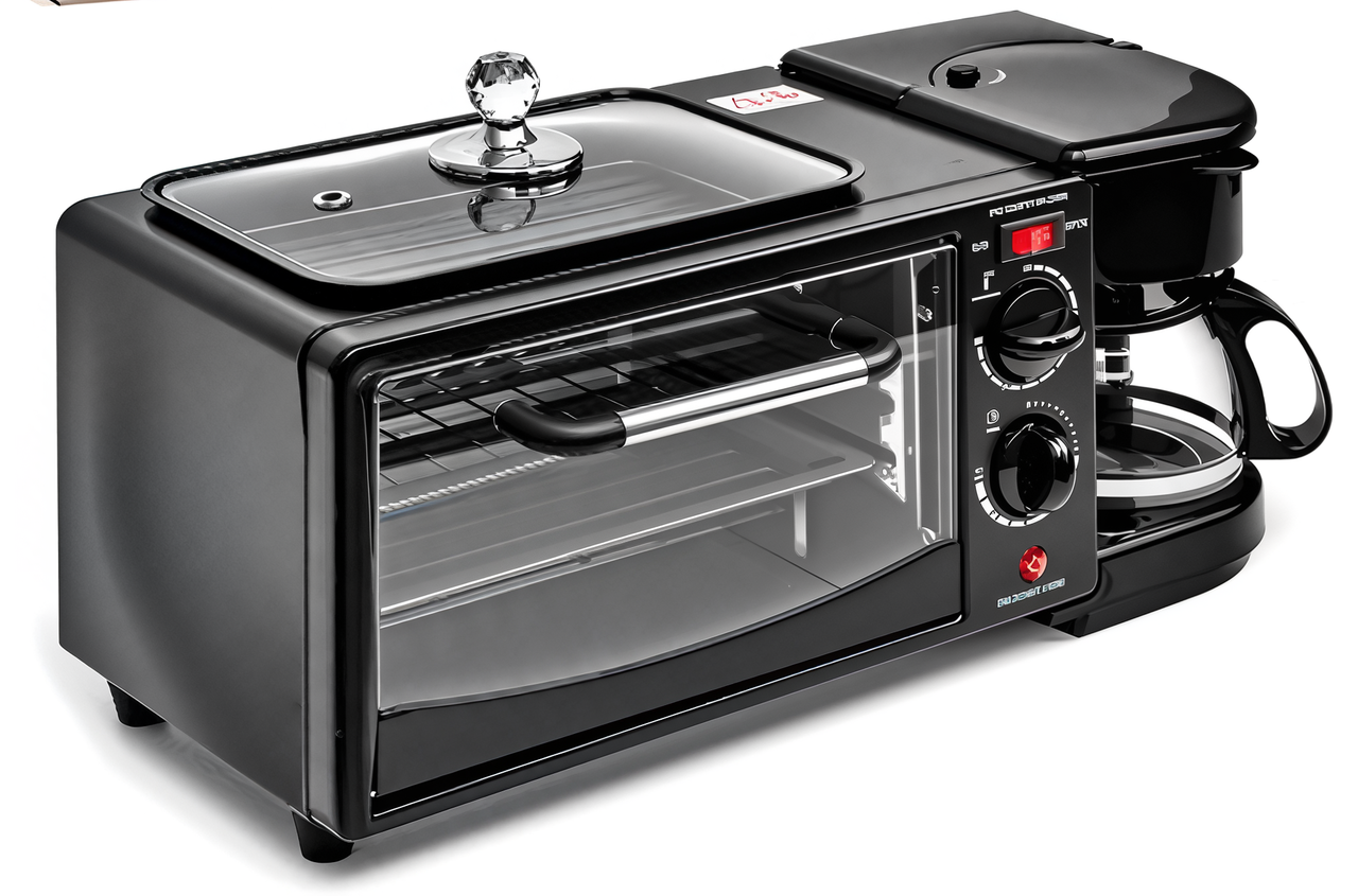 Електрична піч з кавоваркою та сковорідкою Hoffmans HM-509 (Hoffmans HM-509)