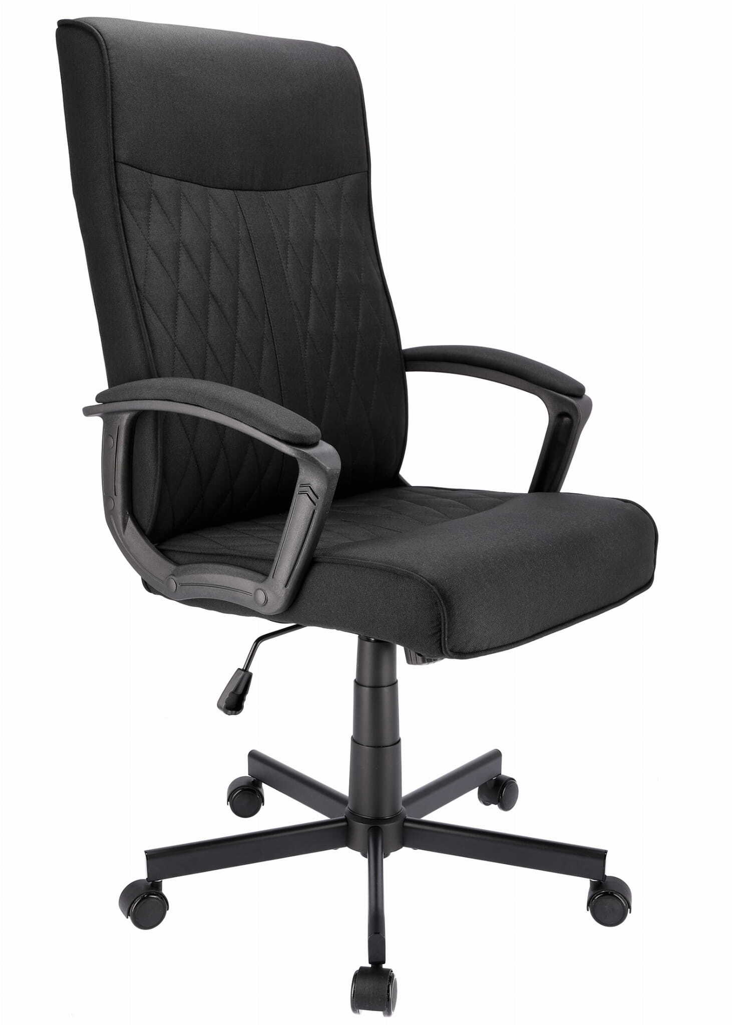 Офісне крісло Drom COMFORT 607 тканинне Чорний (2388)