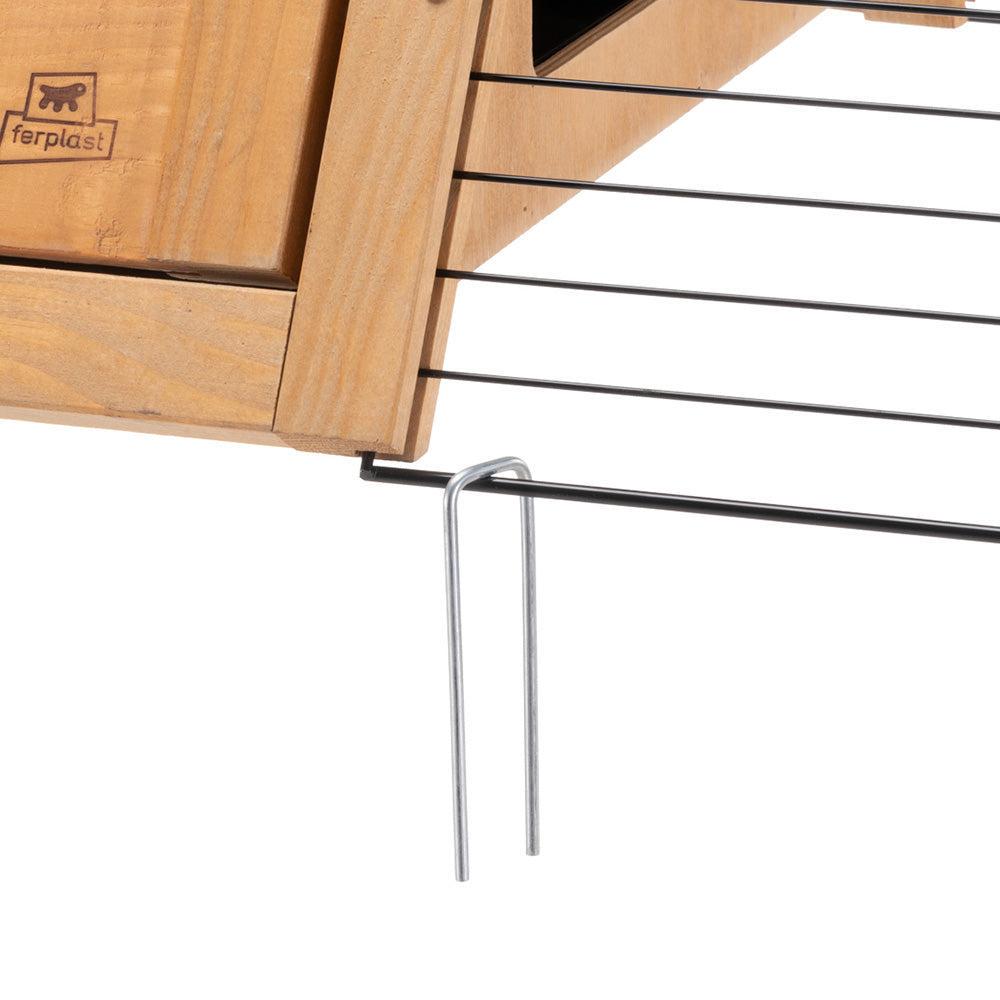 Будиночок вуличний кролячий із деревини сертифікованої FSC з огорожею - фото 7 Будиночок вуличний кролячий із деревини сертифікованої FSC з огорожею - фото 7