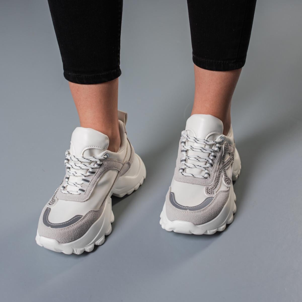 Кросівки жіночі Fashion р. 38 24 см Білий (3776)