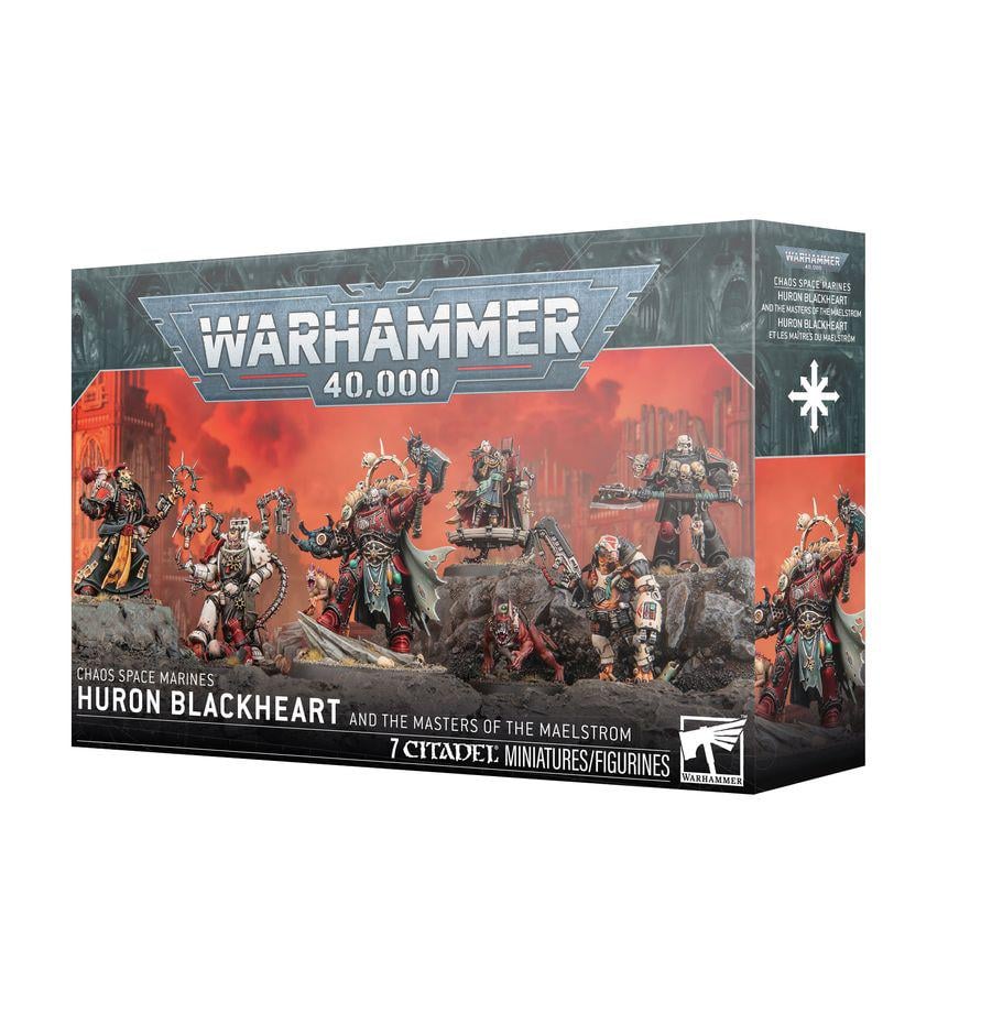 Набір мініатюр WARHAMMER 40K CHAOS SPACE MARINES HURON BLACKHEART (43-110)
