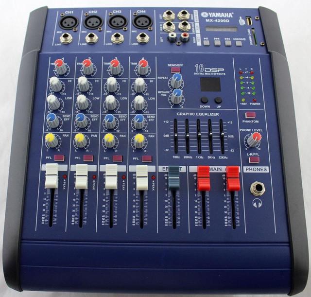 Звуковий підсилювач Mixer BT 4200D 4CH c Bluetooth (998614894) - фото 2