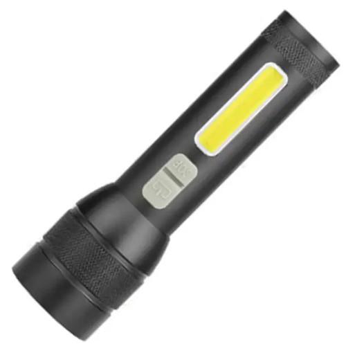 Фонарь CB-C21-P90+COB Li-Ion Zoom ЗУ microUSB Box (2245502050)