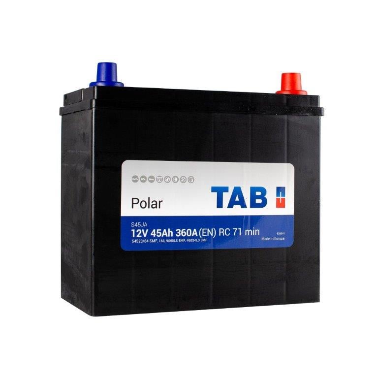 Акумулятор Tab Polar S 0 Euro Japan 45 Ah/12 V