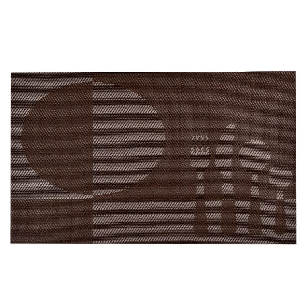 Набор салфеток для сервировки R33653 6 шт. 30х45 см Коричневый (31980550)