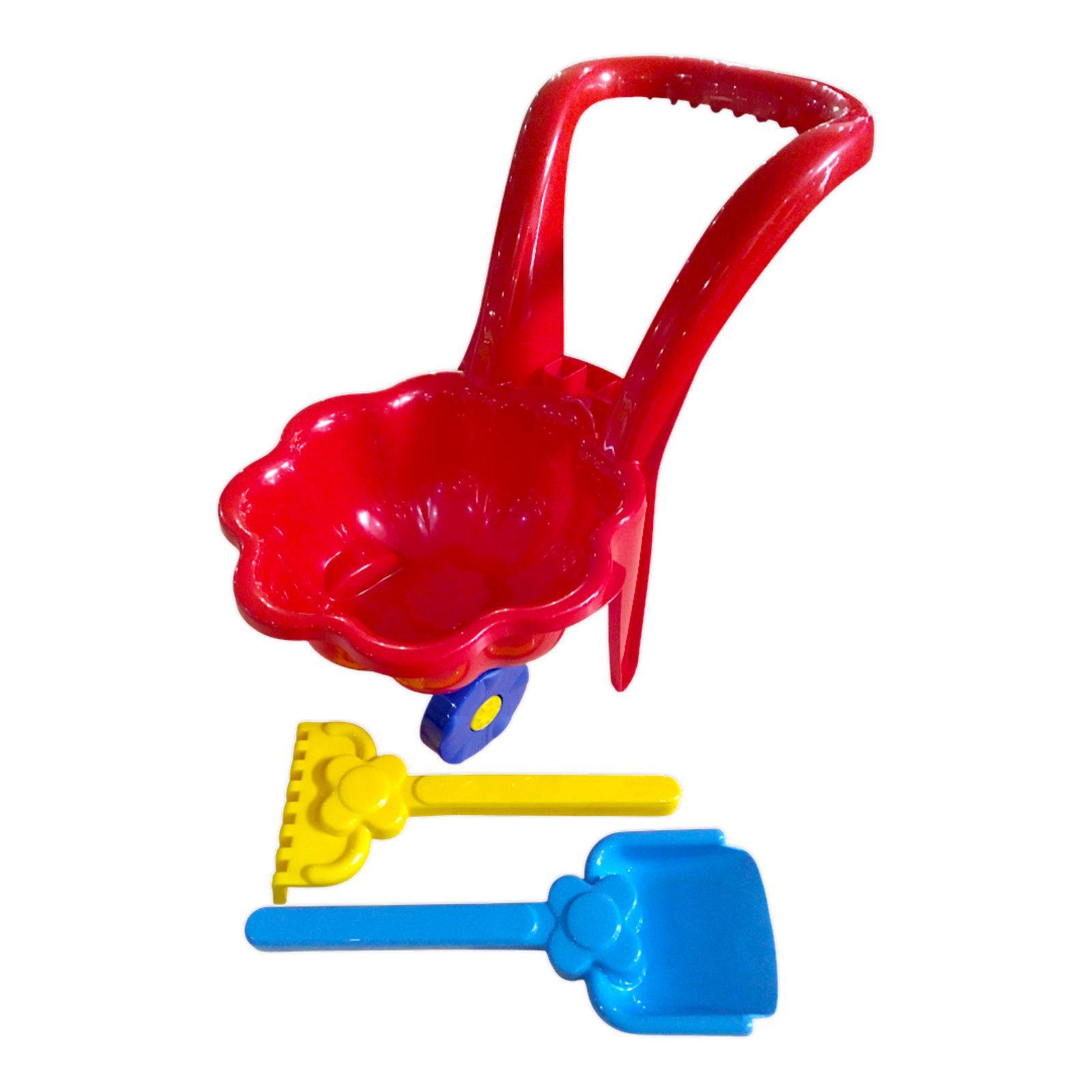 Дитяча тачка "Ромашка" Marmat Червона - фото 4