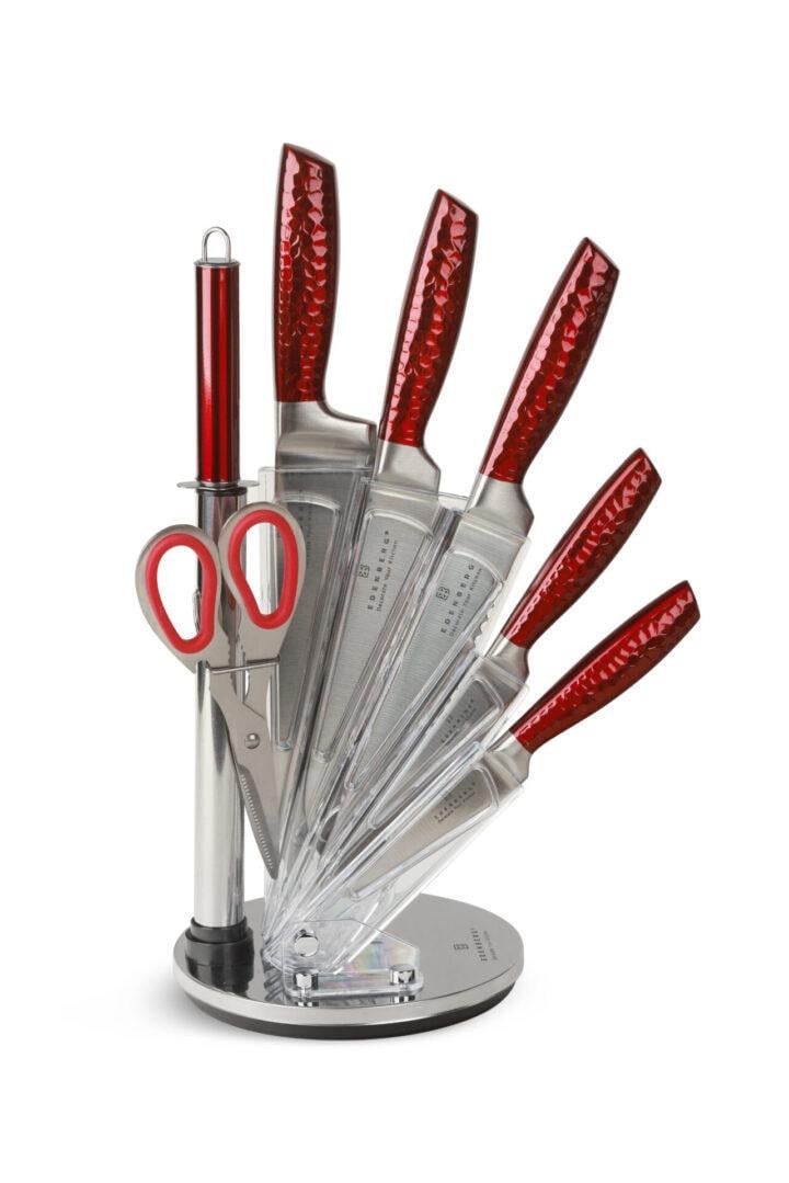 Набор кухонных ножей на подставке Edenberg EB-973 8 предметов (2530556500) Набор кухонных ножей на подставке Edenberg EB-973 8 предметов (2530556500)