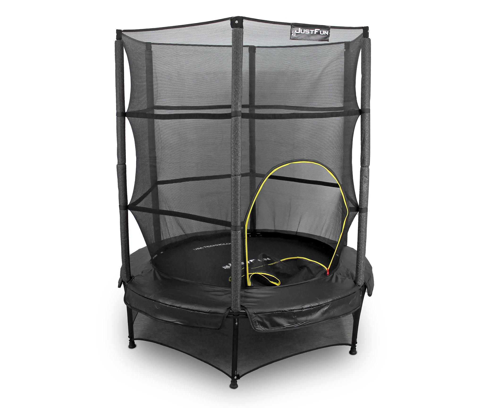 Батут Just Fun 140 см Черный (12584477) - фото 1