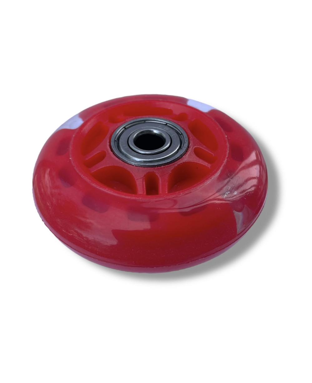 Колесо для самоката/роликів підшипники ABES-7 зі світлом 69 мм Червоний - фото 2 Колесо для самоката/роликів підшипники ABES-7 зі світлом 69 мм Червоний - фото 2
