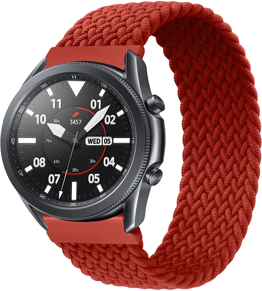 Ремешок Solo Loop для Galaxy Watch 3 45 мм (145 мм) Red (20867)