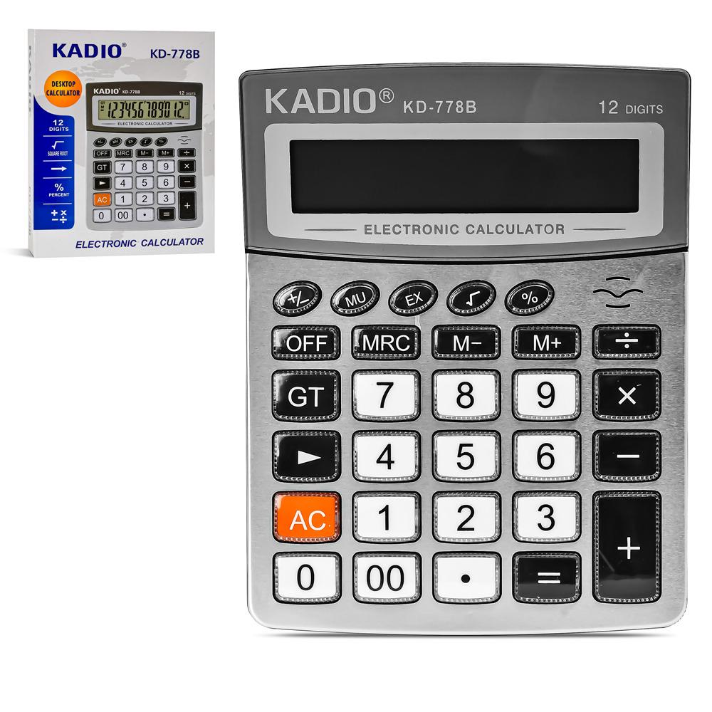 Калькулятор Kadio KD-778B (2200000344878) - фото 2 Калькулятор Kadio KD-778B (2200000344878) - фото 2