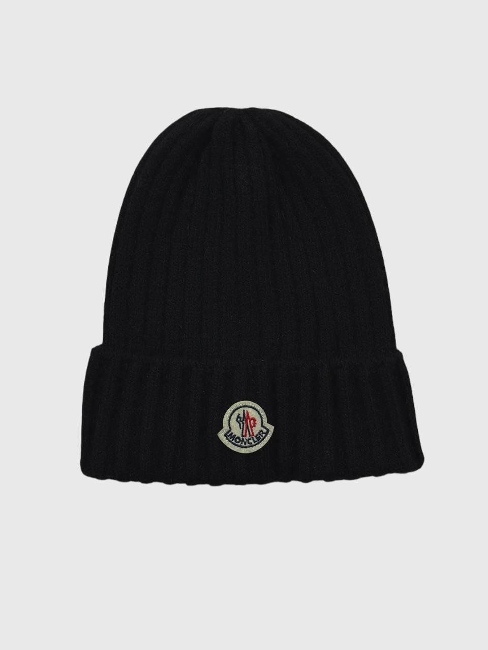 Шапка Moncler Черный (HAT-MON-006-BLK)