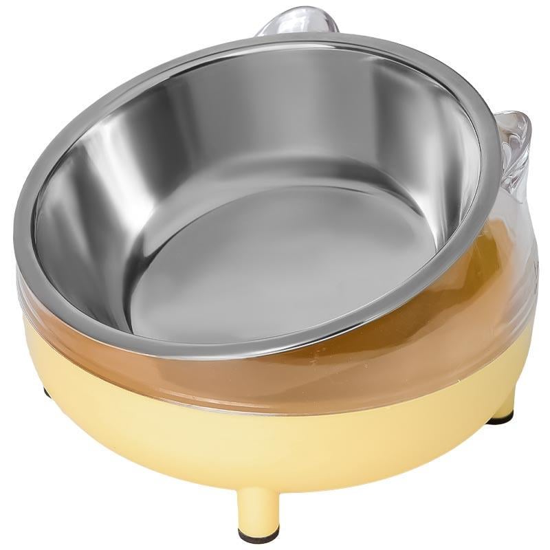 Миска для кошек собак Taotaopets 196610 Yellow (1932078013)