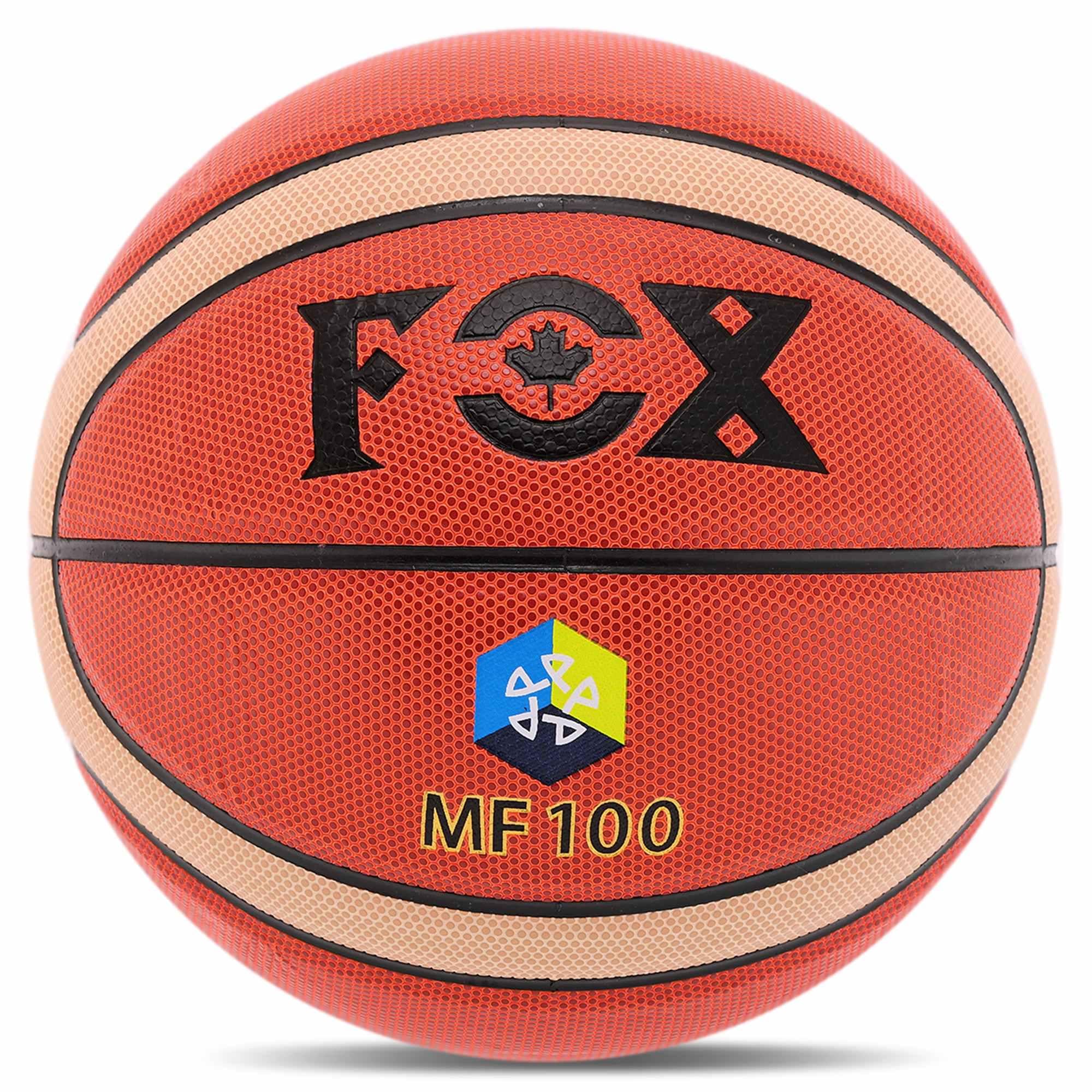 Мяч баскетбольный Fox BA-GM6X PU №6 Оранжевый (BA-GM6X_Оранжевый)