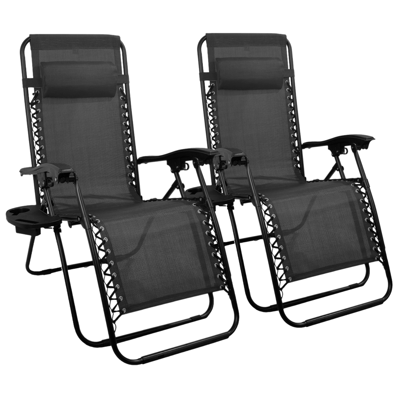 Комплект шезлонгов 4P Flex 2 шт. Темно-серый