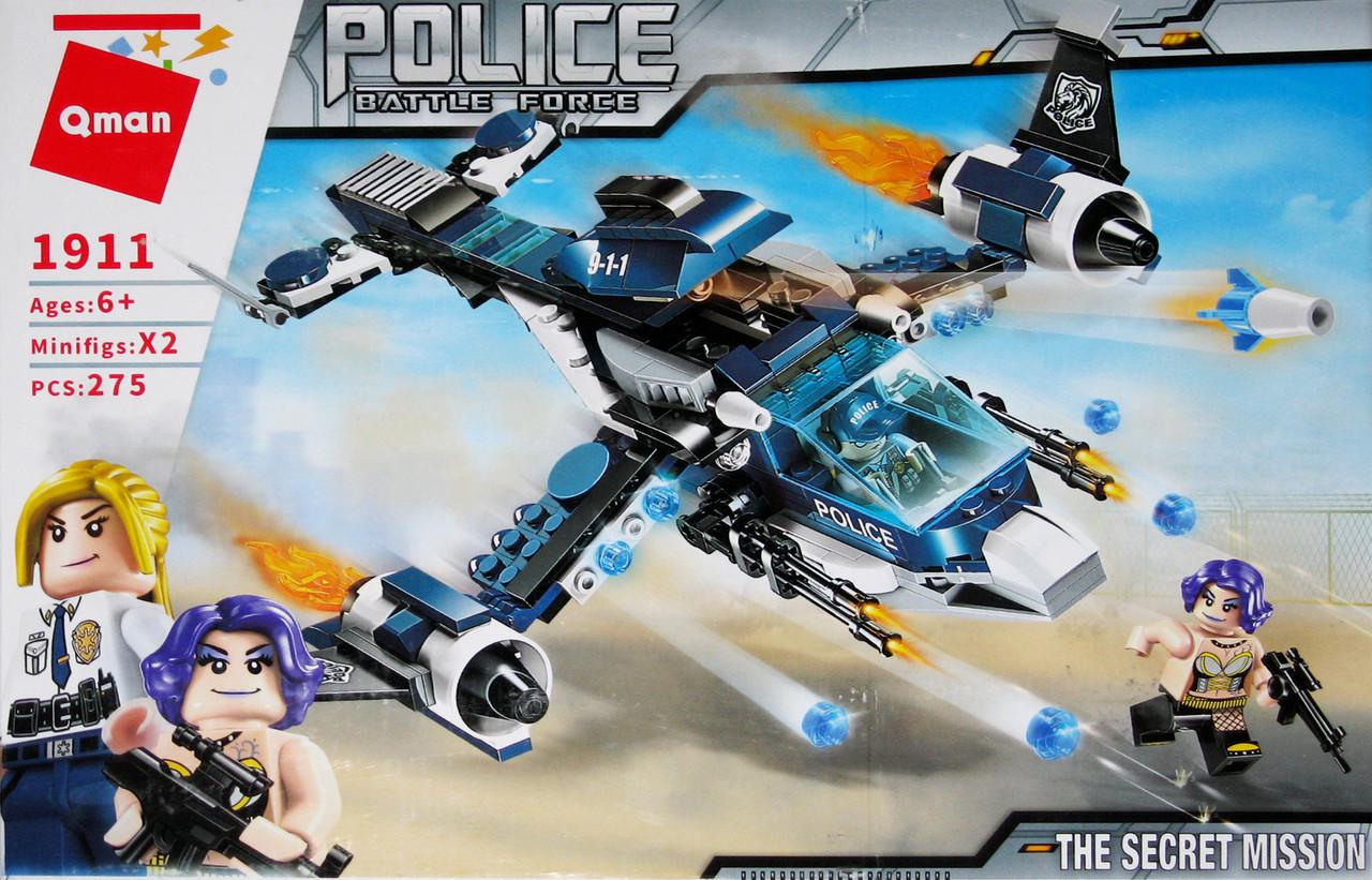 Конструктор Qman Brick Секретная миссия 275 деталей