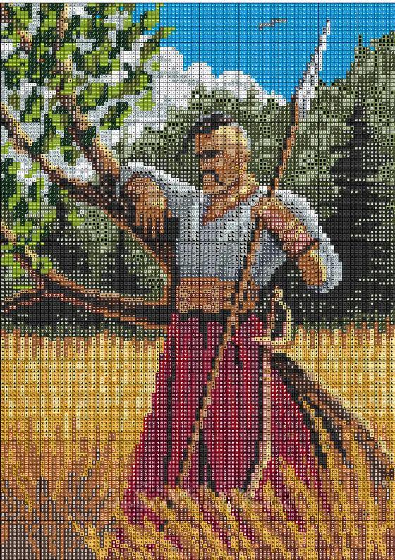 Алмазна вишивка Козак Мамай повна викладка 5D 30х40 см (1616533528) Алмазна вишивка Козак Мамай повна викладка 5D 30х40 см (1616533528)