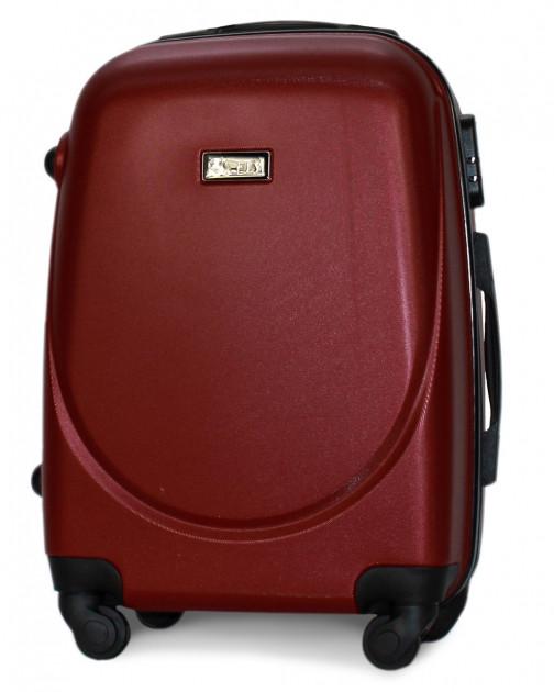 Чемодан пластиковый Fly 310 M средний на 4 колесах Бордовый (CEKRBFL310MS4BOR) - фото 1