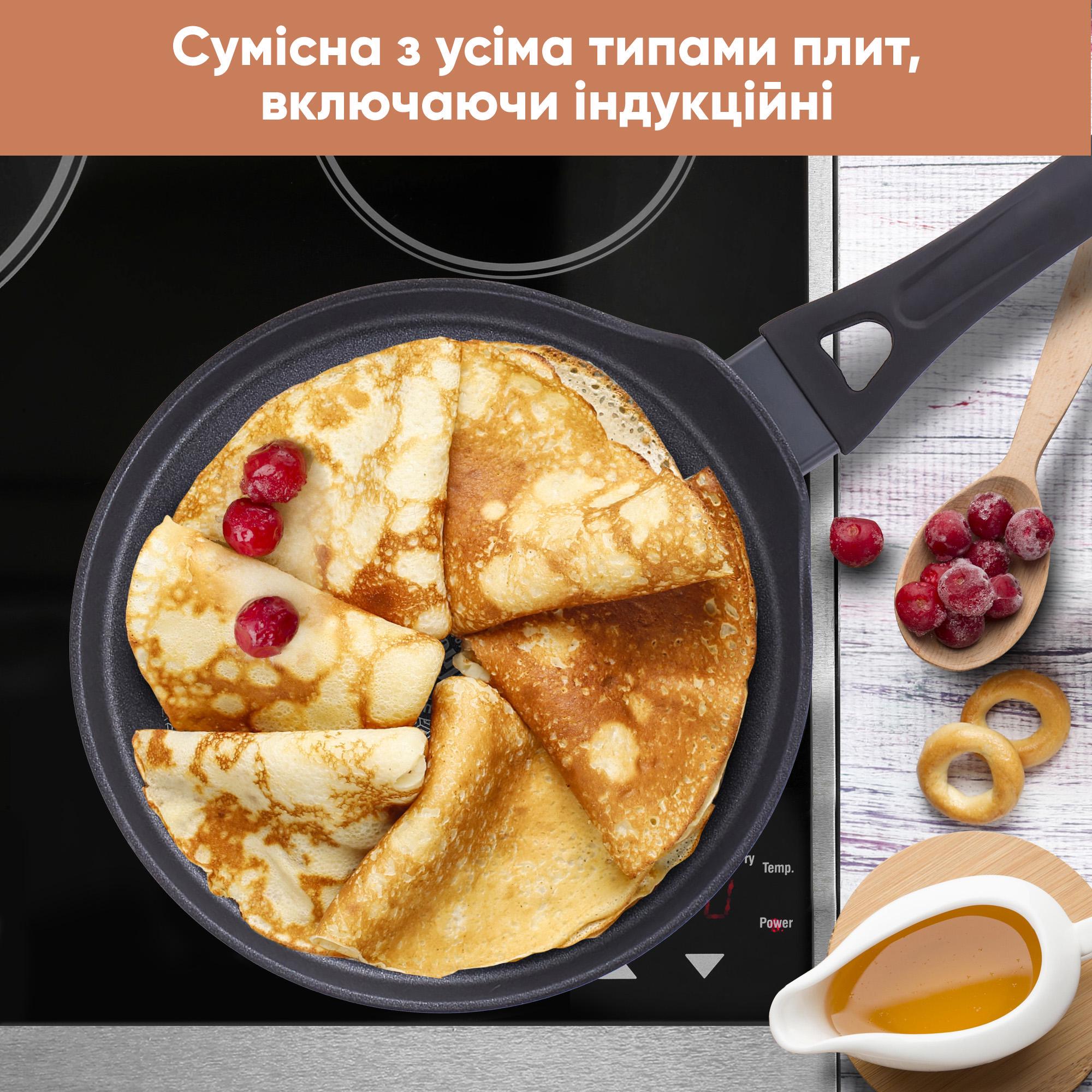 Набор кастрюль Krauff Prime Chef со сковородой для блинов Hamburg и сумкой (55-333-480) - фото 6 Набор кастрюль Krauff Prime Chef со сковородой для блинов Hamburg и сумкой (55-333-480) - фото 6