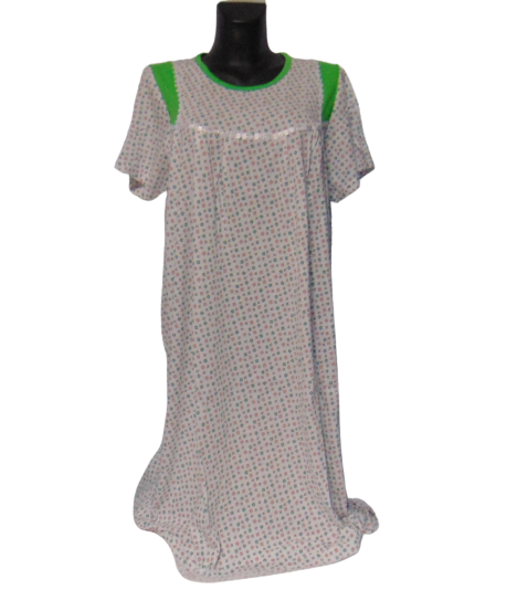 Ночная рубашка женская хлопковая Al-Aziz 1543 р. 52-54 Белый (1761960110)