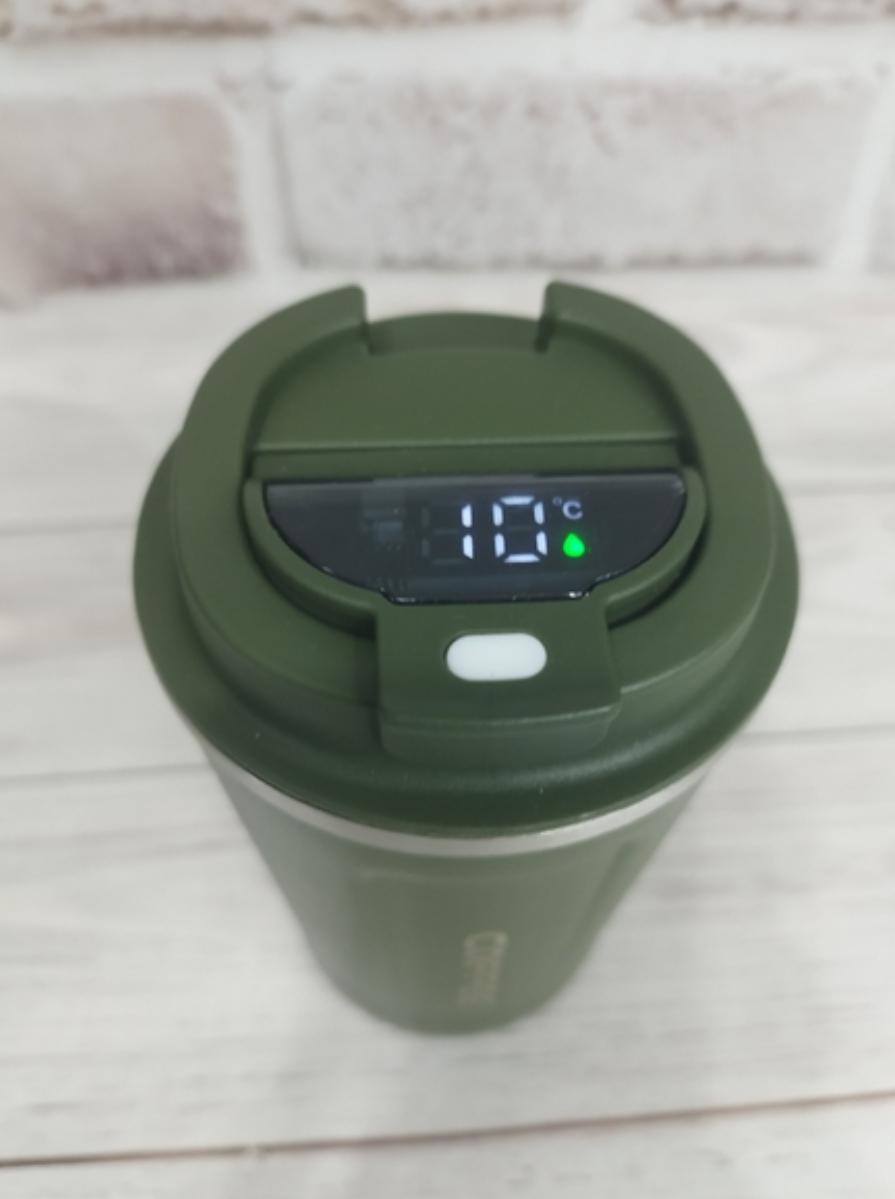 Термокухоль Happy Life Coffee 380 мл Зелений (411427317) - фото 4 Термокухоль Happy Life Coffee 380 мл Зелений (411427317) - фото 4