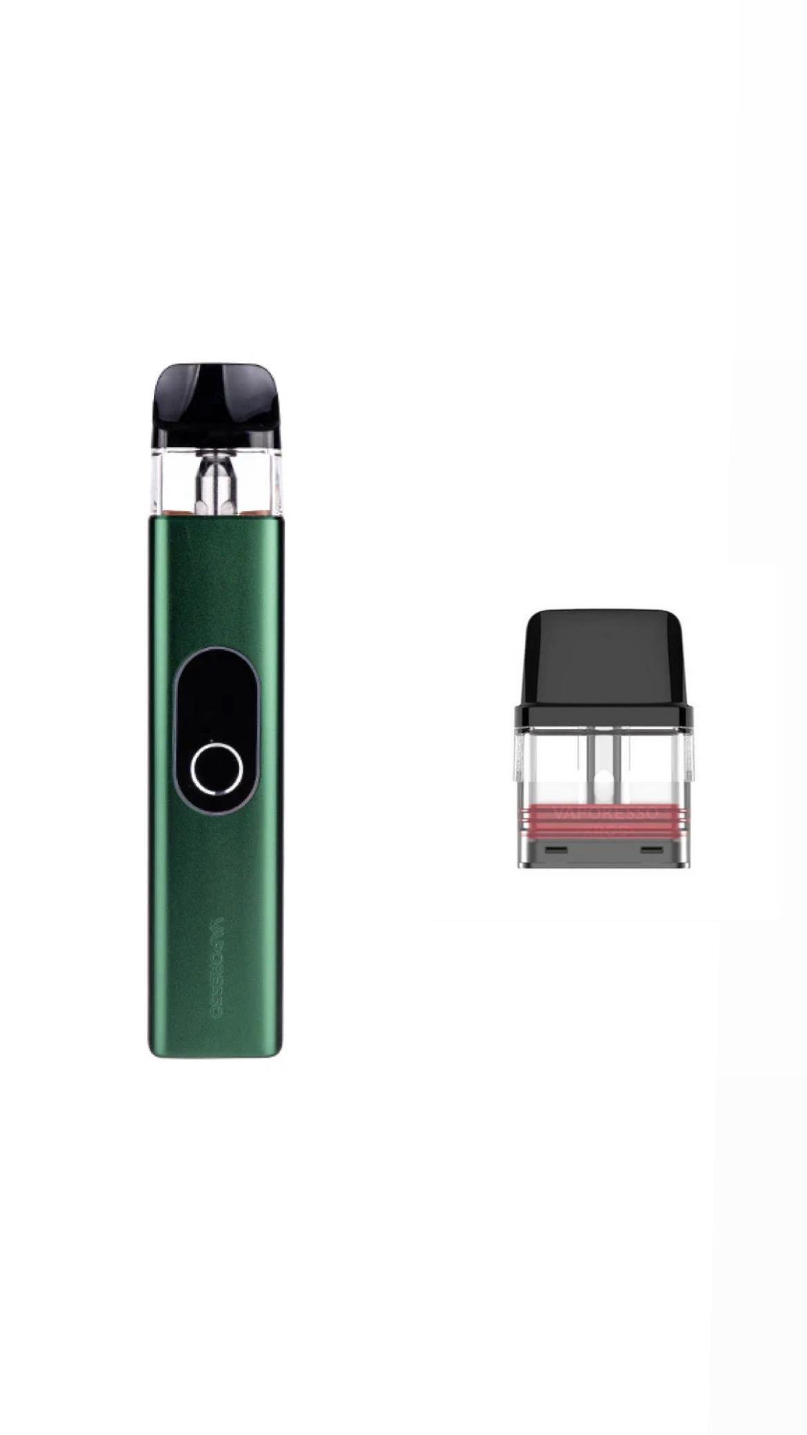 Электронная сигарета Vaporesso Xros 4 с картриджем без жидкости Green (19036146) - фото 1