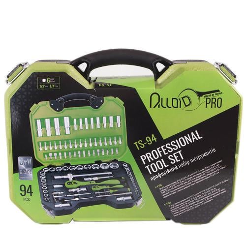 Универсальный набор инструмента Alloid 1/4 1/2 94 пр. (420079) - фото 6