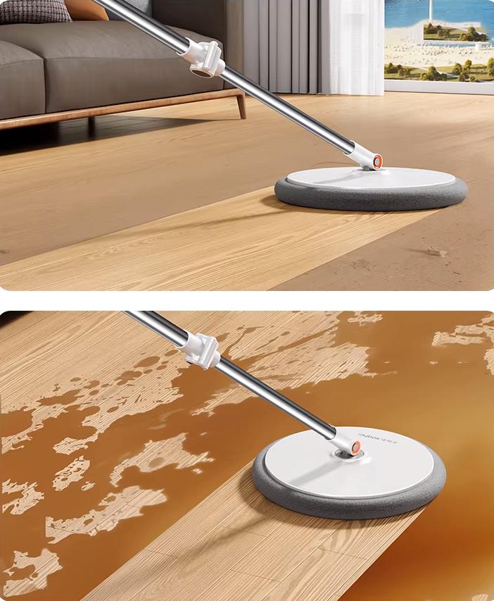 Набор швабра и ведро с отжимом Joybos Spin Mop S01 (JBS-XZTB-S1F1-JWT2P) - фото 2