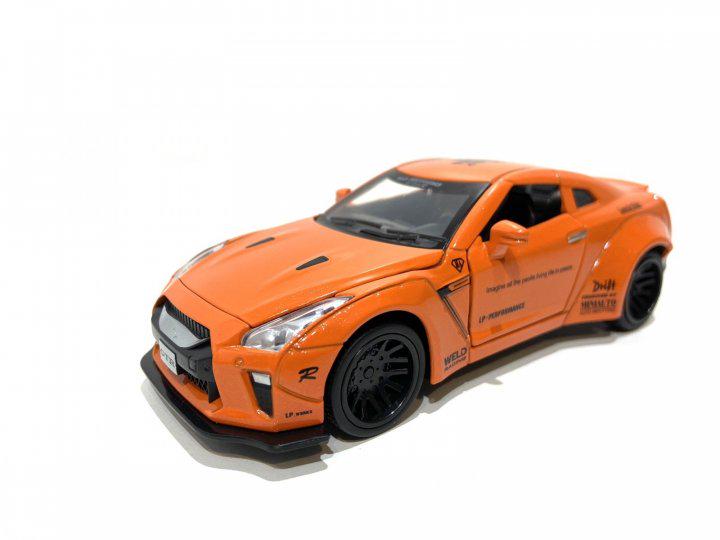 Машинка TK Union Group 1:32 Nissan GTR Auto Expert 38071 Оранжевый
