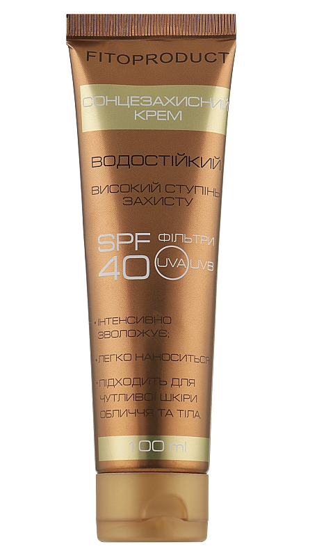 Крем солнцезащитный SPF-40 Fito Product 100 мл (4820159304677)