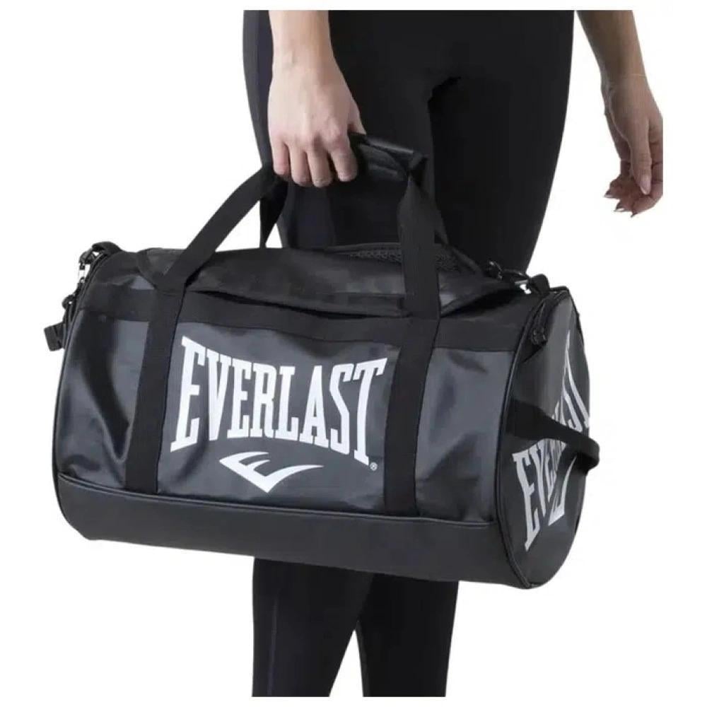 Спортивна сумка Everlast DUFFLE BAG SMALL LOGO 30 л 43x22x27 см Чорний (EVB802N27)