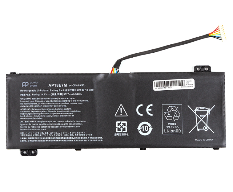 Аккумулятор для ноутбука Acer Aspire 7 A715-74 AP18E7M 14,8V 3620 mAh (NB410705-PP)