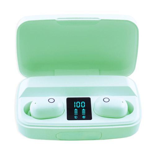 Беспроводные вакуумные наушники OudioBop OD-BT011 V 5.0 TWS Green