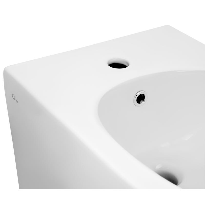 Біде підвісне Qtap Swan 520х360х320 мм White (10947356) - фото 4