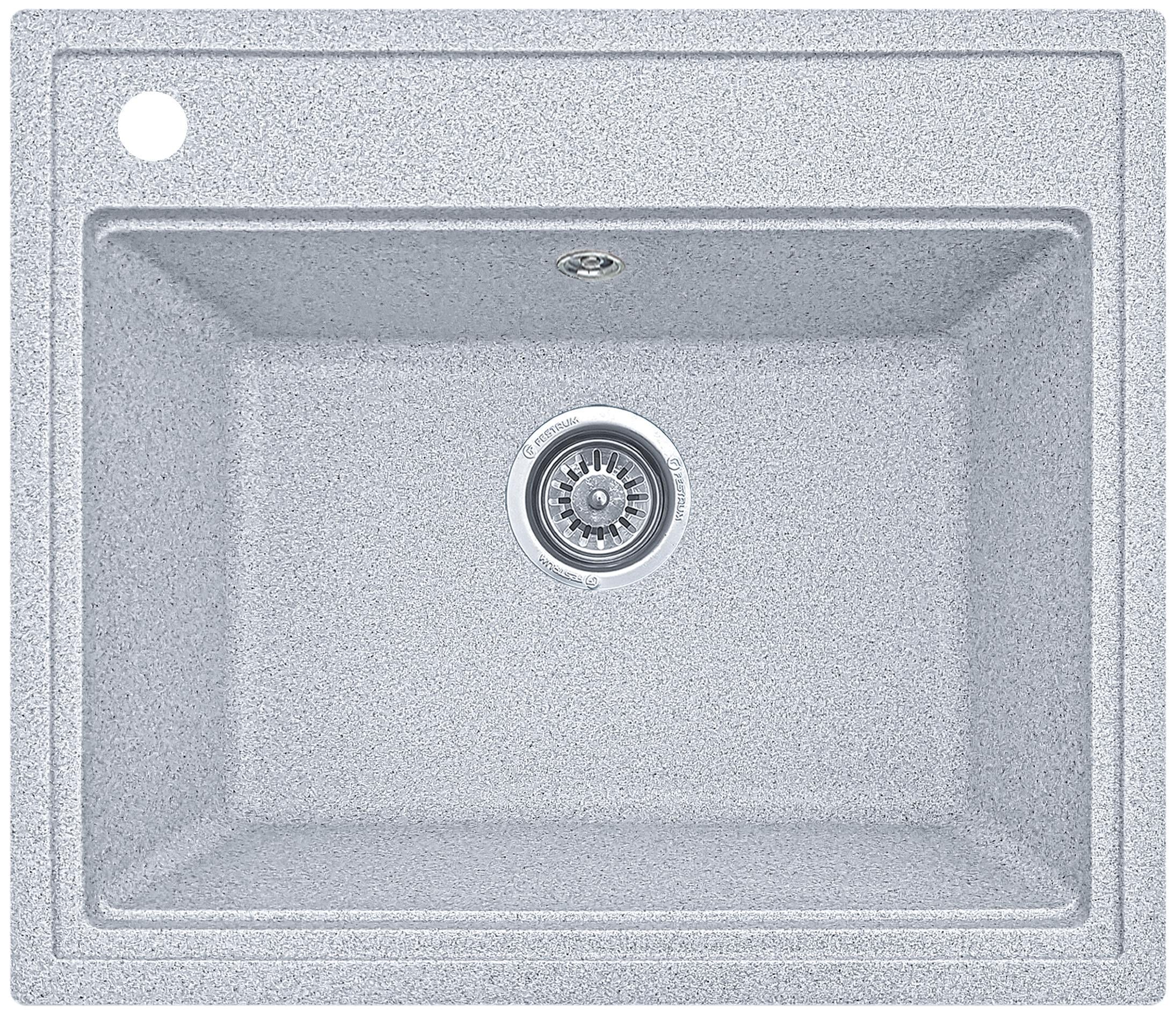 Мойка кухонная Valetti 49L 590x510 мм Серый