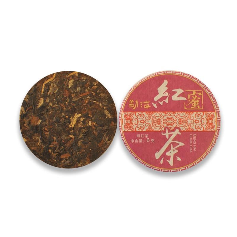 Черный прессованный Мэнхай Хун 6 г - фото 3 Черный прессованный Мэнхай Хун 6 г - фото 3