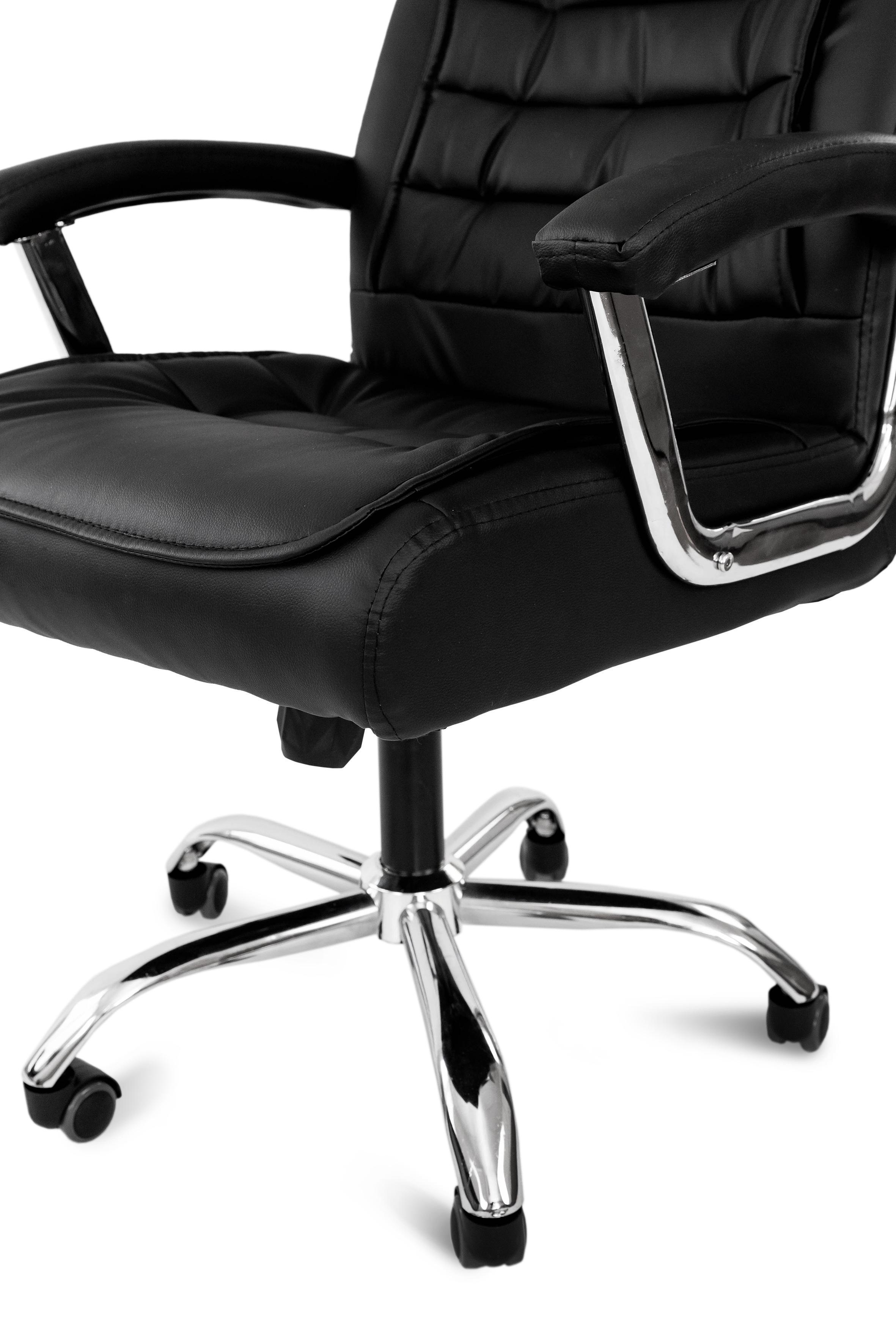 Офисное кресло Мікс Меблі Пиксель 510x1120x480 мм Черный (GAА0055906) - фото 6