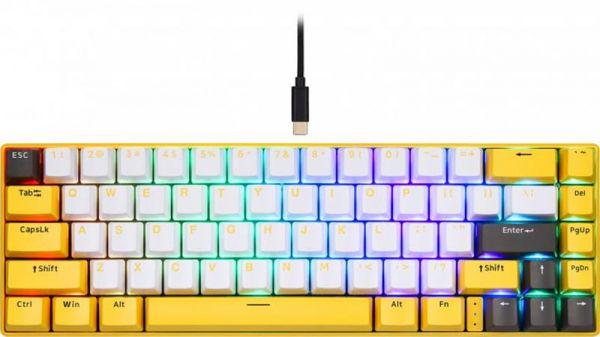 Клавиатура Motospeed BK67 Longhua Blue Yellow (mtbk67ymb) - фото 1 Клавиатура Motospeed BK67 Longhua Blue Yellow (mtbk67ymb) - фото 1