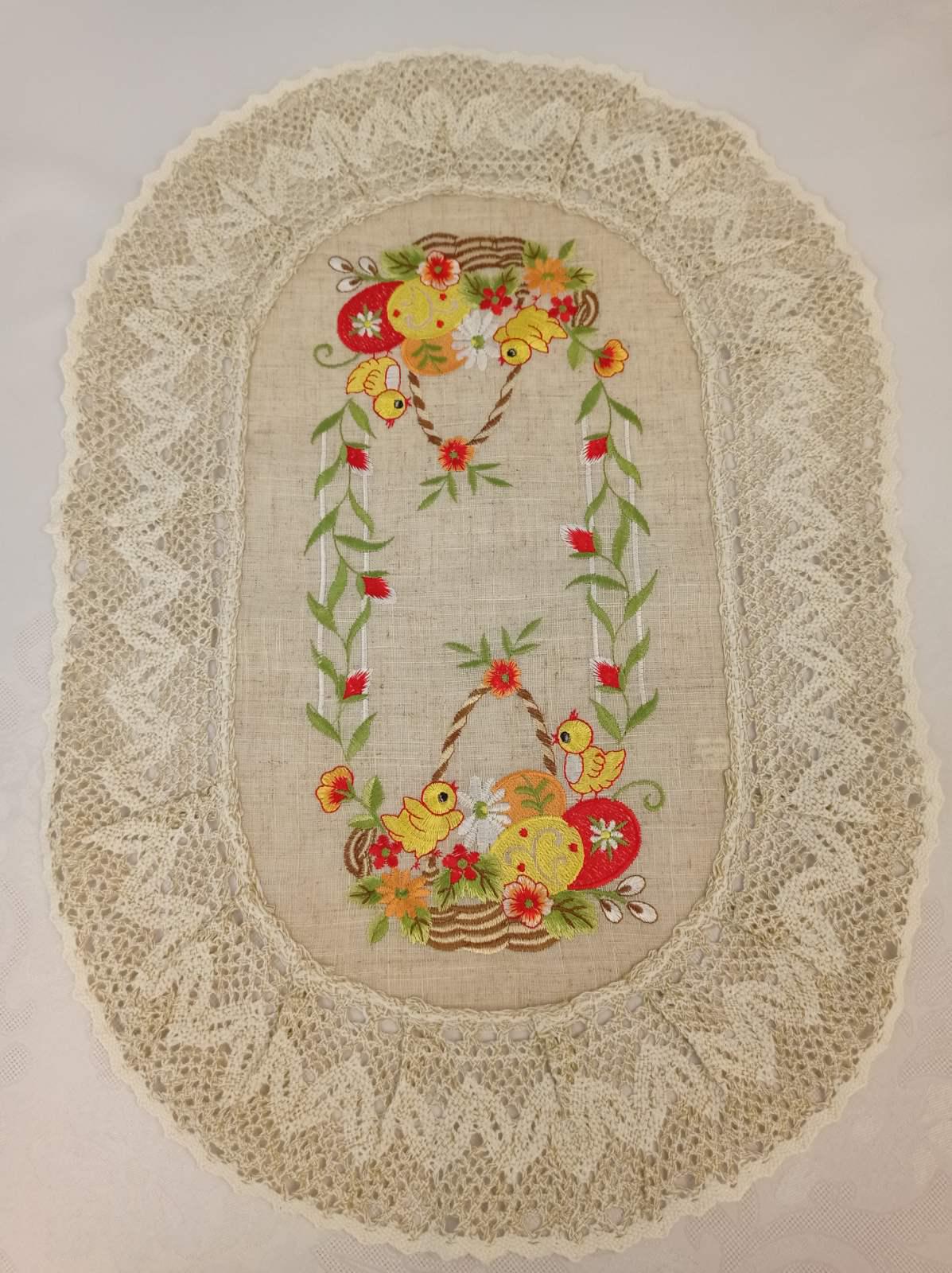 Дорожка пасхальная 40x60 см OV Easter Holiday Linen (CN14652)