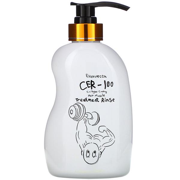 Бальзам-ополаскиватель для волос Elizavecca CER-100 Collagen Coating Hair Muscle Treatment Rinse 500 мл