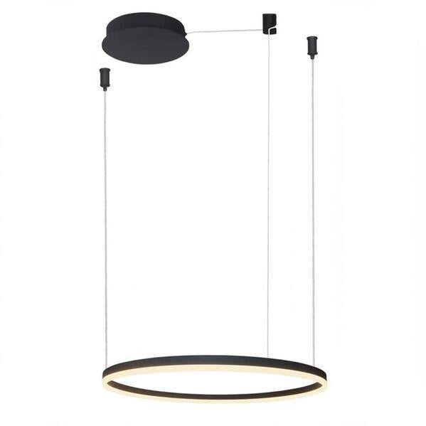 Підвісний світильник Azzardo AZ4968 Halo Pendant 60 BK 47 Вт 3462 лм 3000K