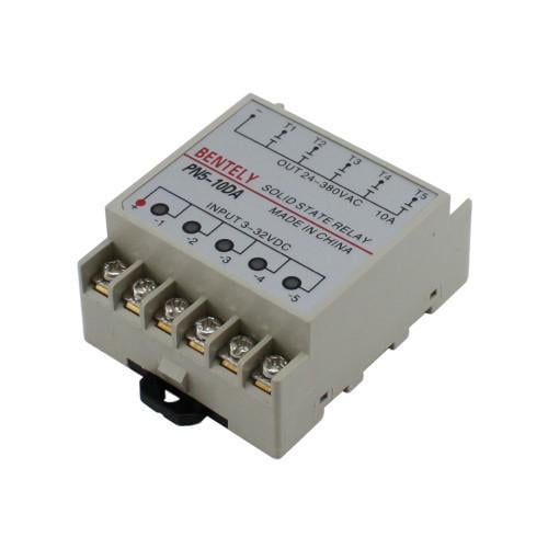 Реле твердотільне PN5-10DA 5-канальне SSR 10А DC-AC (284777)