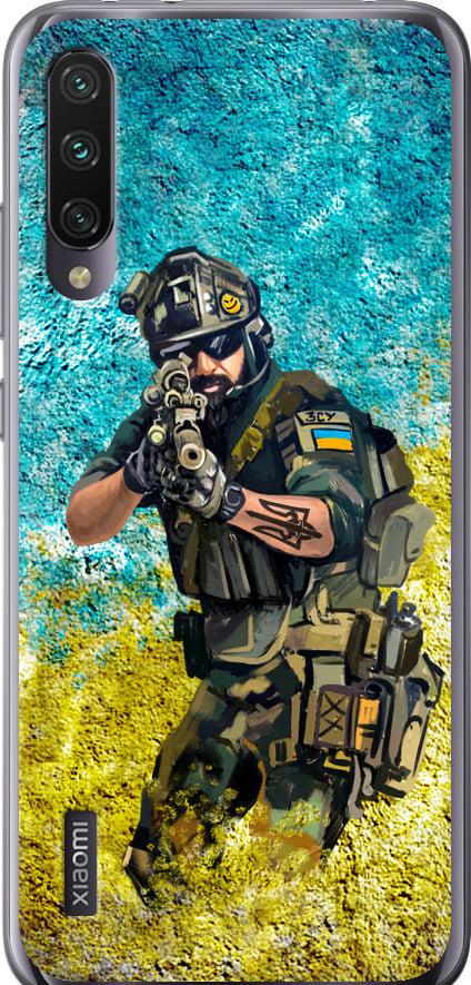 Чехол на Xiaomi Mi A3 Воин ЗСУ (5311u-1737-42517)
