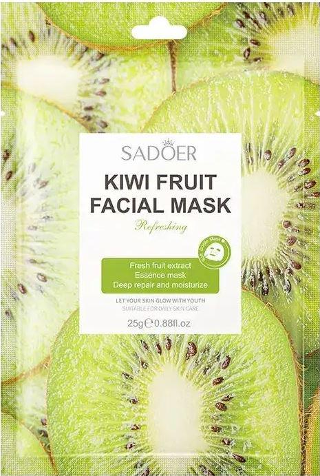 Маска для лица тканевая Sadoer Kiwi 25 г (18212)