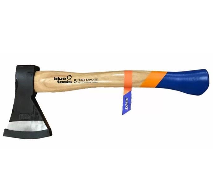 Топор BLUETOOLS Expert 0,4 кг с деревянной рукояткой (22345) Топор BLUETOOLS Expert 0,4 кг с деревянной рукояткой (22345)