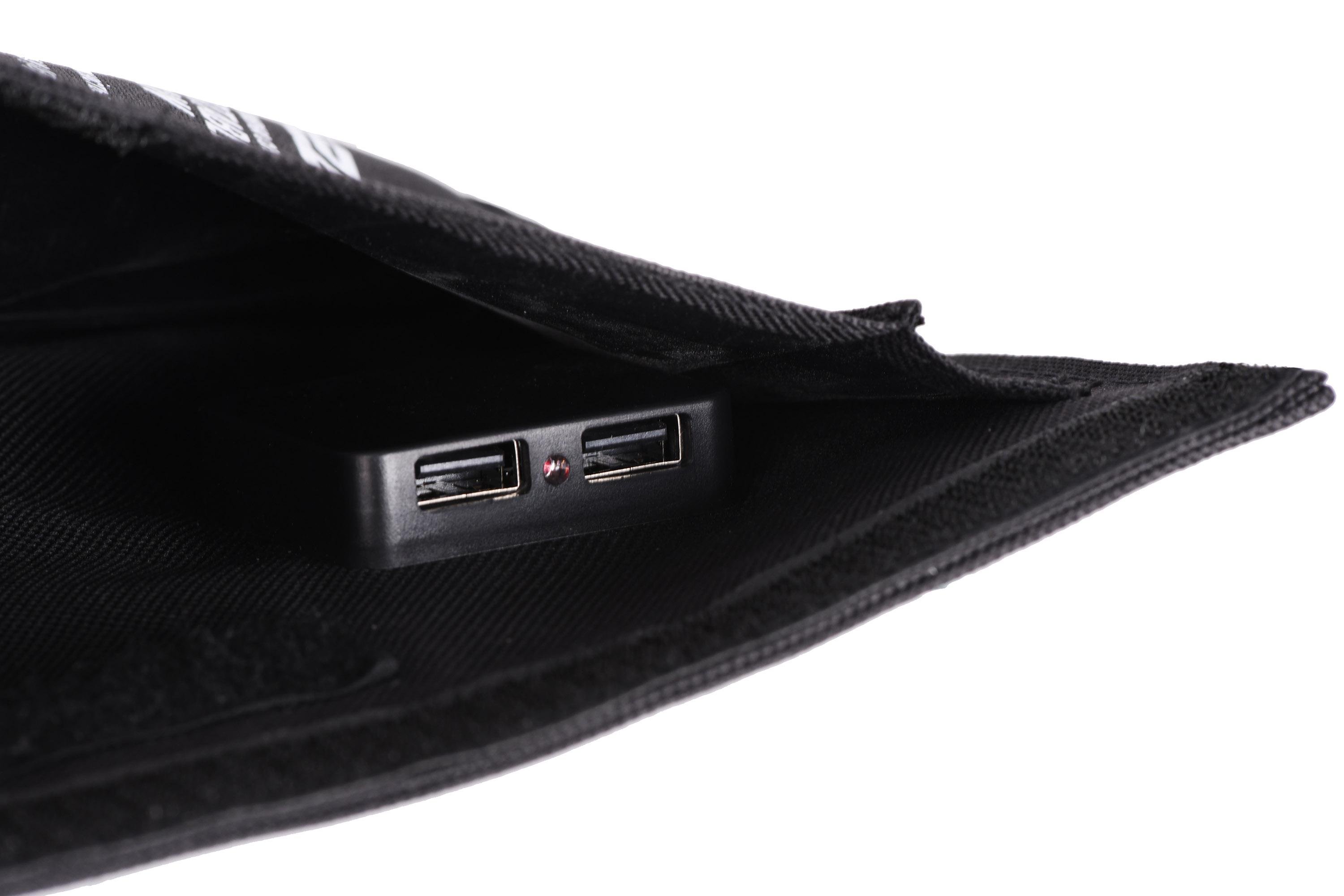 Солнечная панель портативная 2E 22 Вт 2хUSB-A 5V/2,4A - фото 4 Солнечная панель портативная 2E 22 Вт 2хUSB-A 5V/2,4A - фото 4