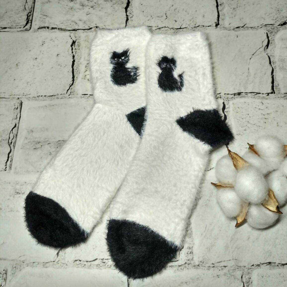 Термоноски женские Котик норка/кашемир р. 36-41 (С504-2)