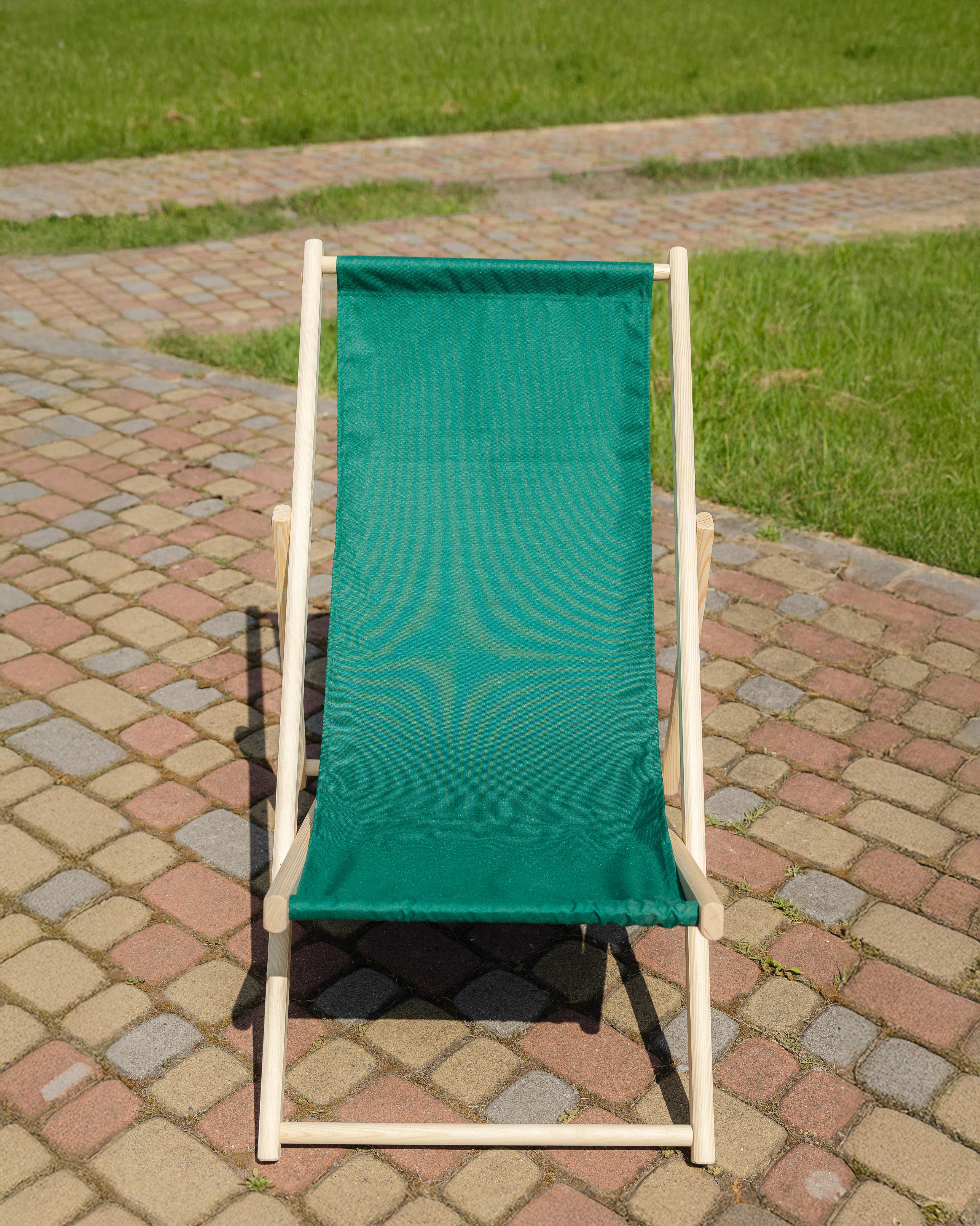 Шезлонг для дачи тканевый XRmaster Зеленый (0001499) - фото 3 Шезлонг для дачи тканевый XRmaster Зеленый (0001499) - фото 3