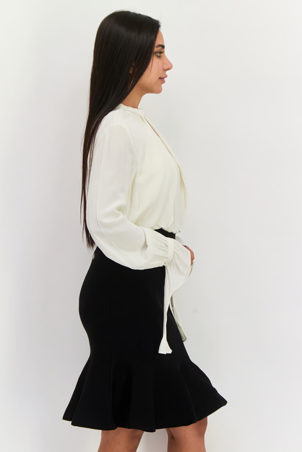 Сукня-рибка Only Чорний/Білий (29467233) - фото 3