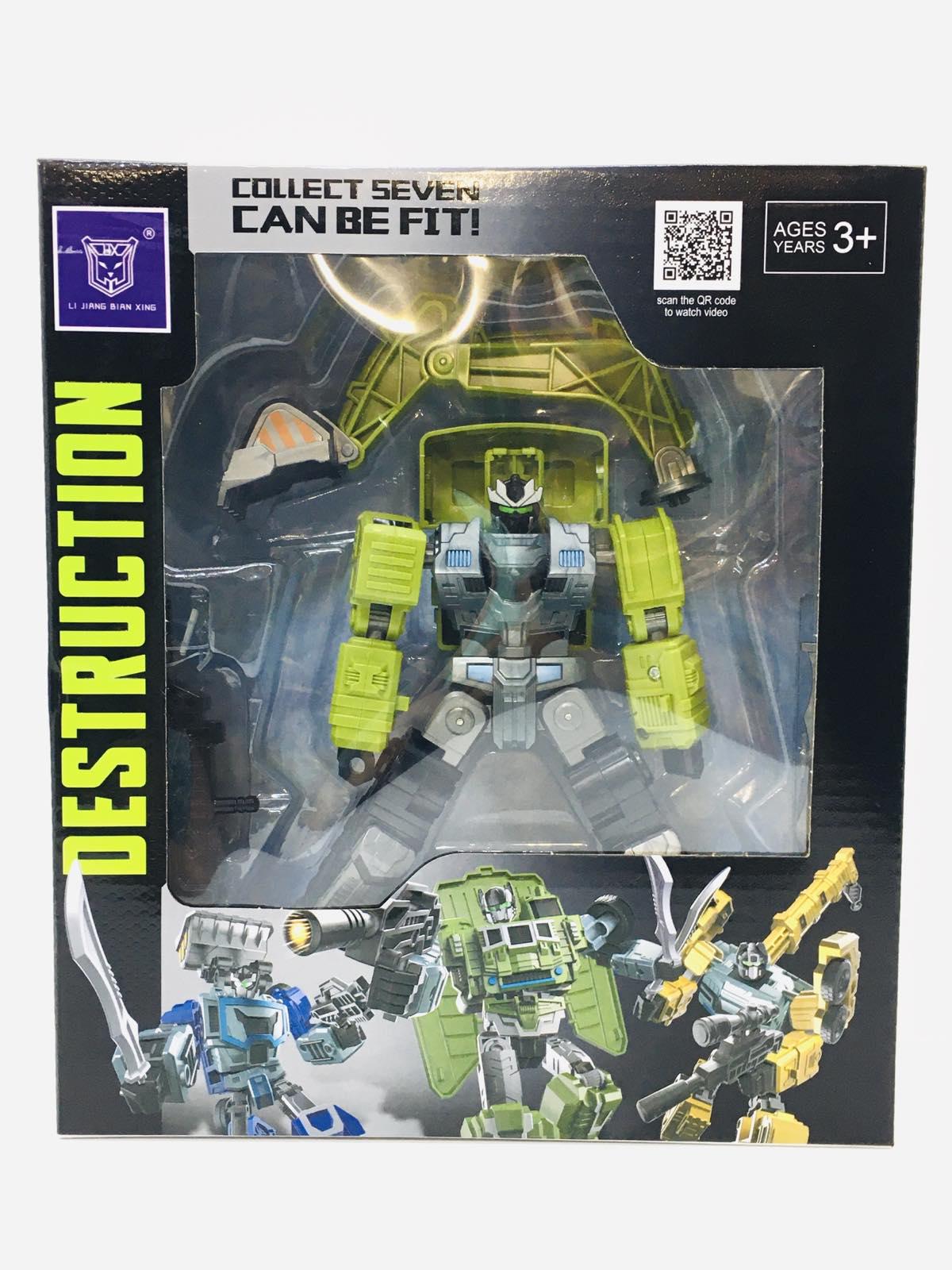 Трансформер Bambi Екскаватор Зелений (LJ 1672 D)